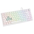 Klawiatura przewodowa SAVIO ASTRAL White OUTEMU White Jade RGB magnetyczna - 2824351