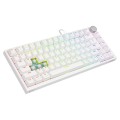 Klawiatura przewodowa SAVIO ASTRAL White OUTEMU White Jade RGB magnetyczna - 2824345