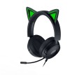 Zestaw słuchawkowy Razer Gaming Kraken Kitty V3 X Przewodowe Nauszne Mikrofon Czarny - 2824369