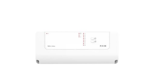 Bezprzewodowy przekaźnik na szynę DIN niebieski PS-10 230 Tech Sterowniki - 2824449