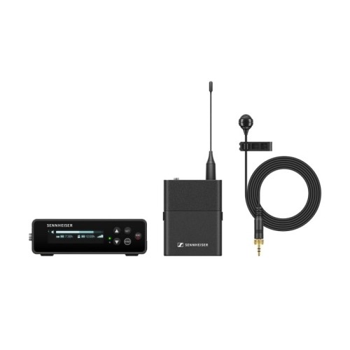 Sennheiser EW-DP ME 4 SET (R4-9) - Zestaw kamerowy z nadajnikiem miniaturowym z mik. ME 4 (kierunkowy), 552-608 MHz - 2824949