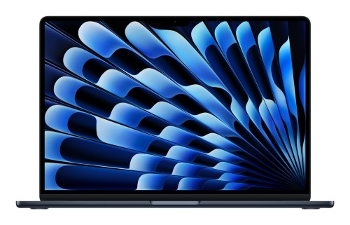 Apple MacBook Air 15,3"Retina 500nit M4 chip with 10-core CPU + 10-core GPU 16GB SSD256 2xTB4 BLKB 1Y Midnight (WYPRZEDAŻ) - 2825172