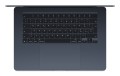 Apple MacBook Air 15,3"Retina 500nit M4 chip with 10-core CPU + 10-core GPU 16GB SSD256 2xTB4 BLKB 1Y Midnight (WYPRZEDAŻ) - 2825173