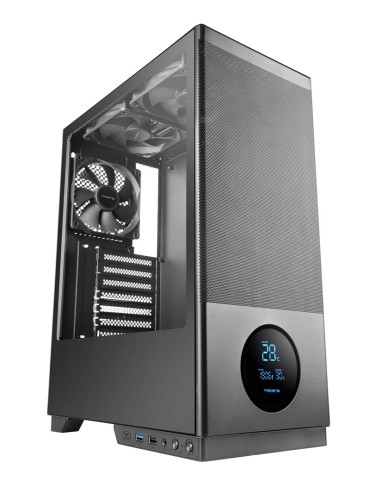 TACENS 2SAGITTA20 3x 120mm FAN LCD- obudowa - 2825962