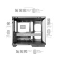TACENS MARS MC-MIRAGE 7.2" IPS LCD ATX- obudowa - 2826047