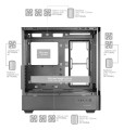 TACENS MARS MC-LCDPRO 7.2" IPS LCD ATX- obudowa - 2826057