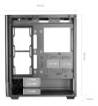 TACENS MARS MC-LCDPRO 7.2" IPS LCD ATX- obudowa - 2826056