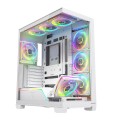 MODECOM OBUDOWA VOLCANO STELLAR PLUS ARGB MIDI 8F WHITE - 2826113