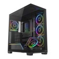MODECOM OBUDOWA VOLCANO STELLAR PLUS ARGB MIDI 5F BLACK - 2826121