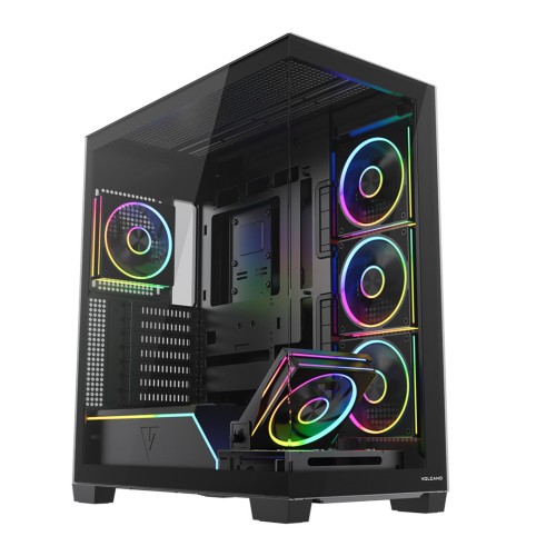 MODECOM OBUDOWA VOLCANO STELLAR PLUS ARGB MIDI 5F BLACK - 2826121