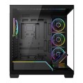 MODECOM OBUDOWA VOLCANO STELLAR PLUS ARGB MIDI 5F BLACK - 2826115