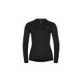 Koszulka termoaktywna damska turtle neck Odlo BL TOP Active Warm Eco rozmiar S, czarna - 2784937