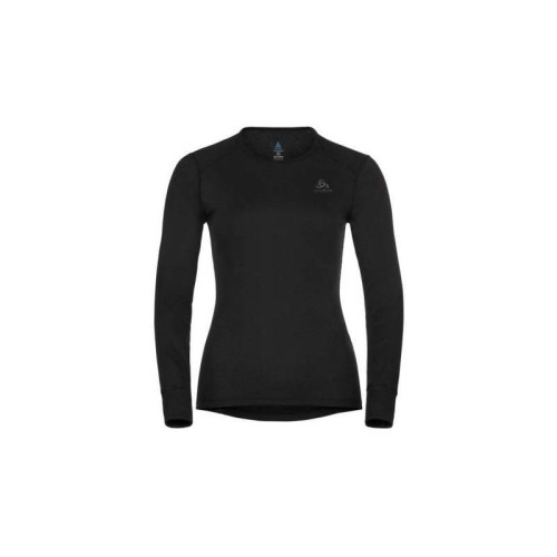 Koszulka termoaktywna damska turtle neck Odlo BL TOP Active Warm Eco rozmiar S, czarna - 2784937