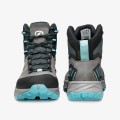 Damskie buty żeglarskie Scarpa Rush TRK GTX - 39.5 - Pilka (midgray-aqua) - 2826196