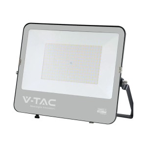 Projektor LED V-TAC CREE CHIP 200W 135lm/W czarna obudowa przewód 1m IP65 VT-44201 6500K 27000lm 6 lat gwarancji