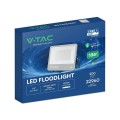 Projektor LED V-TAC CREE CHIP 200W 135lm/W czarna obudowa przewód 1m IP65 VT-44201 6500K 27000lm 6 lat gwarancji - 2826242