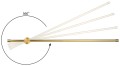 Lampa ścienna LED Activejet AJE-HILTON Patyna WW (WYPRZEDAŻ) - 2826294