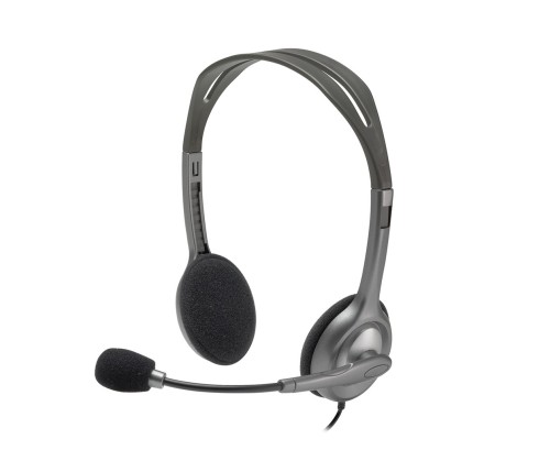Słuchawki Logitech H110 981-000271 (kolor szary) (WYPRZEDAŻ) - 2826732