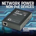 Rozdzielacz Splitter PoE+ Intellinet IEEE 802.3at 1xRJ45 5V/7.5V/9V/12V DC - 2826744