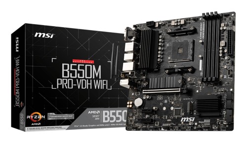 Płyta główna MSI B550M PRO-VDH WIFI (WYPRZEDAŻ) - 2826869