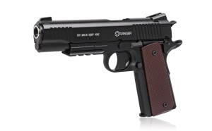Pistolet wiatrówka RANGER 1911 M45A1 CQBP k.4,5BBs 21-strz. METAL SLIDE KWC (WYPRZEDAŻ)