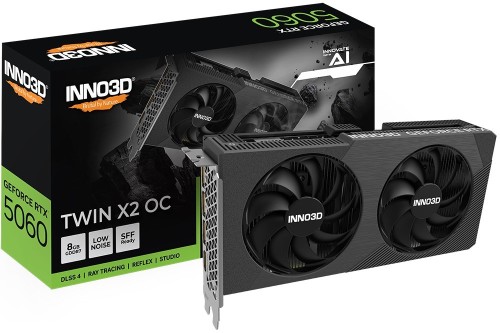 Karta graf. INNO3D RTX 5060 Twin X2 OC 8GB - 2828965