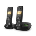 Gigaset PURE 100A Duo - Telefon bezprzewodowy - Automatyczna sekretarka z ID dzwoniącego - ECO DECT/GAP - + Dodatkowa słuchawka - 2829061