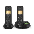 Gigaset PURE 100A Duo - Telefon bezprzewodowy - Automatyczna sekretarka z ID dzwoniącego - ECO DECT/GAP - + Dodatkowa słuchawka - 2829060