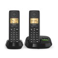 Gigaset PURE 100A Duo - Telefon bezprzewodowy - Automatyczna sekretarka z ID dzwoniącego - ECO DECT/GAP - + Dodatkowa słuchawka - 2829059