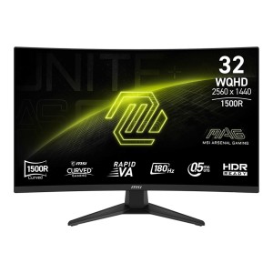 MSI Monitor 31.5" MAG 321CQF E18  WQHD 180Hz