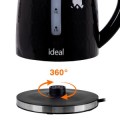 IDEAL CZAJNIK 1,8 L,MOC 1500 W,CZARNY POŁYSK IK112 - 2830206