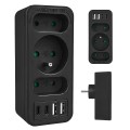 MACLEAN GNIAZDKO PRĄDOWE X3 + 4XUSB, ROZGAŁĘŹNIK Z 3 GNIAZDAMI, 2XUSB A, 2XUSB C PD 20W, 1X16A + 2X6A MCE248 F/B - 2834980