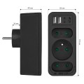 MACLEAN GNIAZDKO PRĄDOWE X3 + 4XUSB, ROZGAŁĘŹNIK Z 3 GNIAZDAMI, 2XUSB A, 2XUSB C PD 20W, 1X16A + 2X6A MCE248 F/B - 2834988