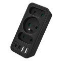 MACLEAN GNIAZDKO PRĄDOWE X3 + 4XUSB, ROZGAŁĘŹNIK Z 3 GNIAZDAMI, 2XUSB A, 2XUSB C PD 20W, 1X16A + 2X6A MCE248 F/B - 2834985