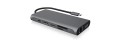 ICY BOX IB-DK4050-CPD Przewodowa USB 3.2 Gen 1 (3.1 Gen 1) Type-C Antracyt - 2836402