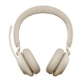 Słuchawki nauszne bezprzewodowe Jabra Evolve2 65 MS Stereo Link380c, beige - 2838630