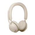 Słuchawki nauszne bezprzewodowe Jabra Evolve2 65 MS Stereo Link380c, beige - 2838631