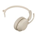 Słuchawki nauszne bezprzewodowe Jabra Evolve2 65 UC Mono Link380a, beige - 2838629