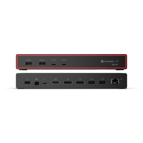 Inteligentna stacja dokująca Lenovo ThinkPad USB4 5500 (z zasilaczem 135 W) | Ilość DisplayPorts: 2 | Ilość portów HDMI: 1 | 100 W - 2836400