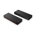 Inteligentna stacja dokująca Lenovo ThinkPad USB4 5500 (z zasilaczem 135 W) | Ilość DisplayPorts: 2 | Ilość portów HDMI: 1 | 100 W - 2836395