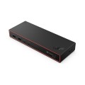 Inteligentna stacja dokująca Lenovo ThinkPad USB4 5500 (z zasilaczem 135 W) | Ilość DisplayPorts: 2 | Ilość portów HDMI: 1 | 100 W - 2836390