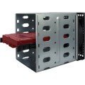 Obudowa komputerowa Inter-Tech 4U 40240, Rack, Serwer, Szary, ATX, micro ATX, Mini-ATX, Mini-ITX, Stal, Alarm, HDD, Sieć, Zasilanie - 2837746