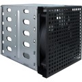 Obudowa komputerowa Inter-Tech 4U 40240, Rack, Serwer, Szary, ATX, micro ATX, Mini-ATX, Mini-ITX, Stal, Alarm, HDD, Sieć, Zasilanie - 2837745