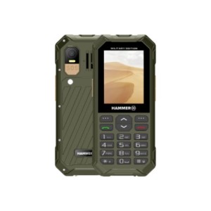 Hammer 6 LTE Edycja Wojskowa | Zielony | 2.4 " | Systemy ochrony przed włamaniem (IPS) | 48 MB | 128 MB | Dwie karty SIM | Sieć 3G | Rozdzielczość głównego aparatu 2 MP | 2500 mAh