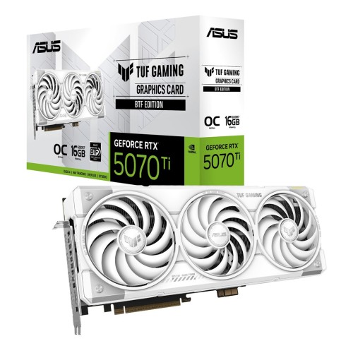 Karta graficzna ASUS TUF-RTX5070TI-O16G-BTF-BIAŁY - 2840900