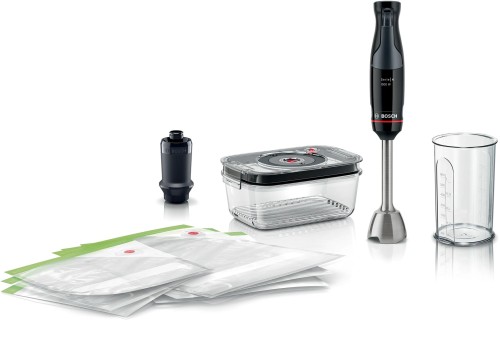 Blender ręczny Bosch MSM4B6V2 Serie 4 ErgoMaster (1000W; czarny) - 2830829