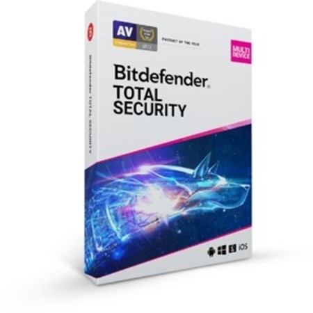 Bitdefender Total Security Family ESD 25stan/24m - 2837796