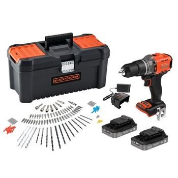 Wiertarko-wkrętarka 18V BCD383D2TA BLACK+DECKER - 2837231