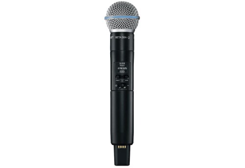 Shure SLXD2/B58=-G59 - Nadajnik "do ręki" z mikrofonem Beta58 - 2835518