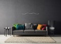 Lampa sufitowa LED Activejet AJE-SARA, srebrna, światło neutralne białe, 1690 lm. (WYPRZEDAŻ) - 2838019